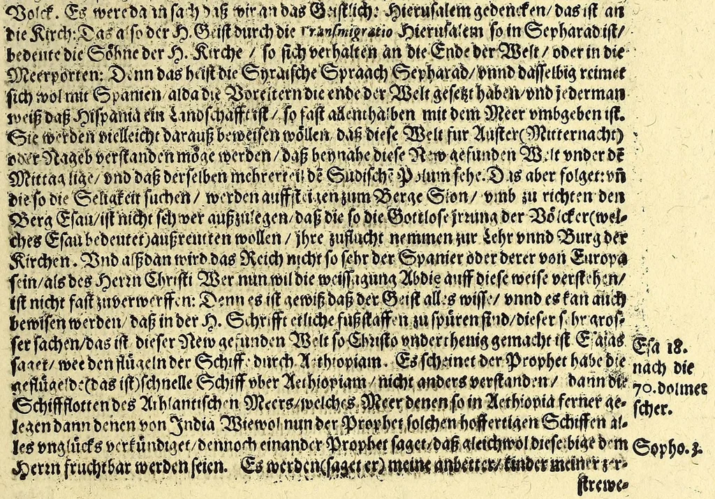 An illustration from Geographische vnd historische Beschreibung der uberauss grosser Landtschafft America: welche auch West Jndia, vnd jhrer grösse halben die New Welt genennet wirt. : Gar artig, vnd nach der Kunst in XX. Mappen oder Landtaffeln verfasset, vnd jetzt newlich in Kupffer gestochen, vnd an tag gegeben. : Dabey auff dem Rücken ieder Mappen gefunden wirdt, die Gestalt, Art, vne vornembste Gelgenheit der Landtschafft ... : Zu mehrem Verstand vnd Erklärung gemelter Landschafft America, ist hiebey gefügt ein schön vnd nützlicher Tractat von der Natur, Art, vnd Eygenschafft der Newer Welt ..., 1598, leaf 29