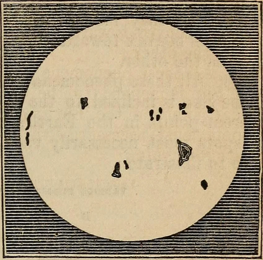 An illustration from The geography of the heavens, and class-book of astronomy:, 1858, leaf 174