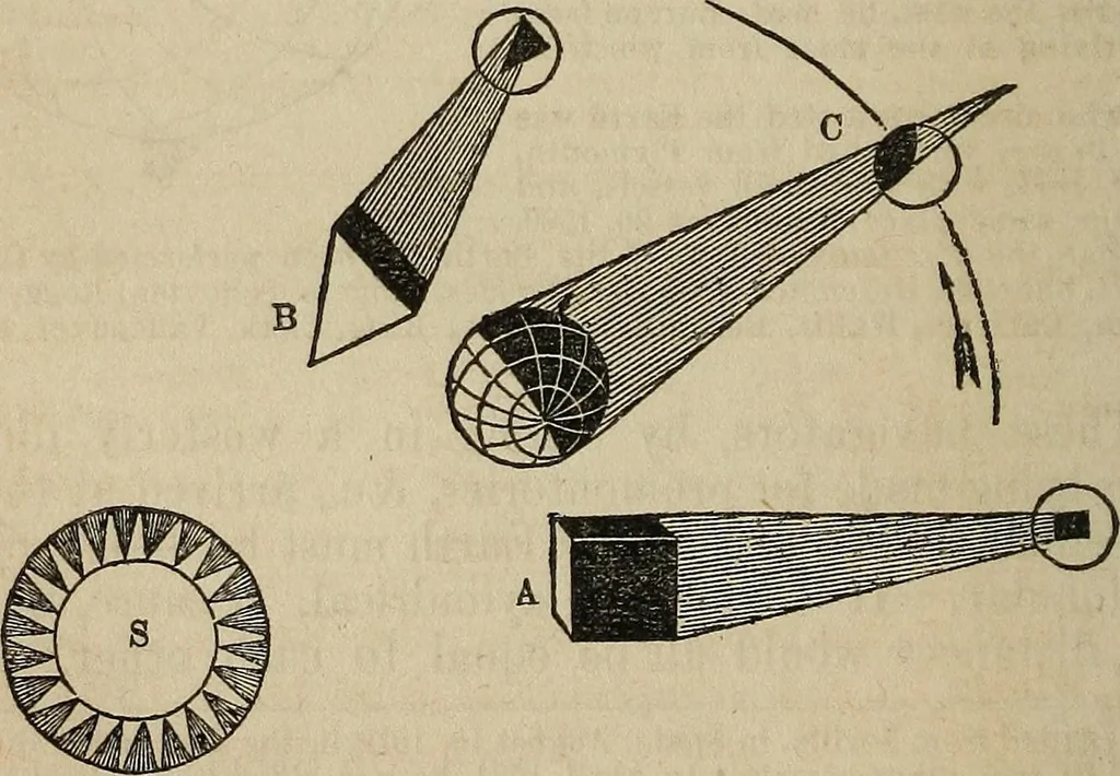 An illustration from The geography of the heavens, and class-book of astronomy:, 1858, leaf 195