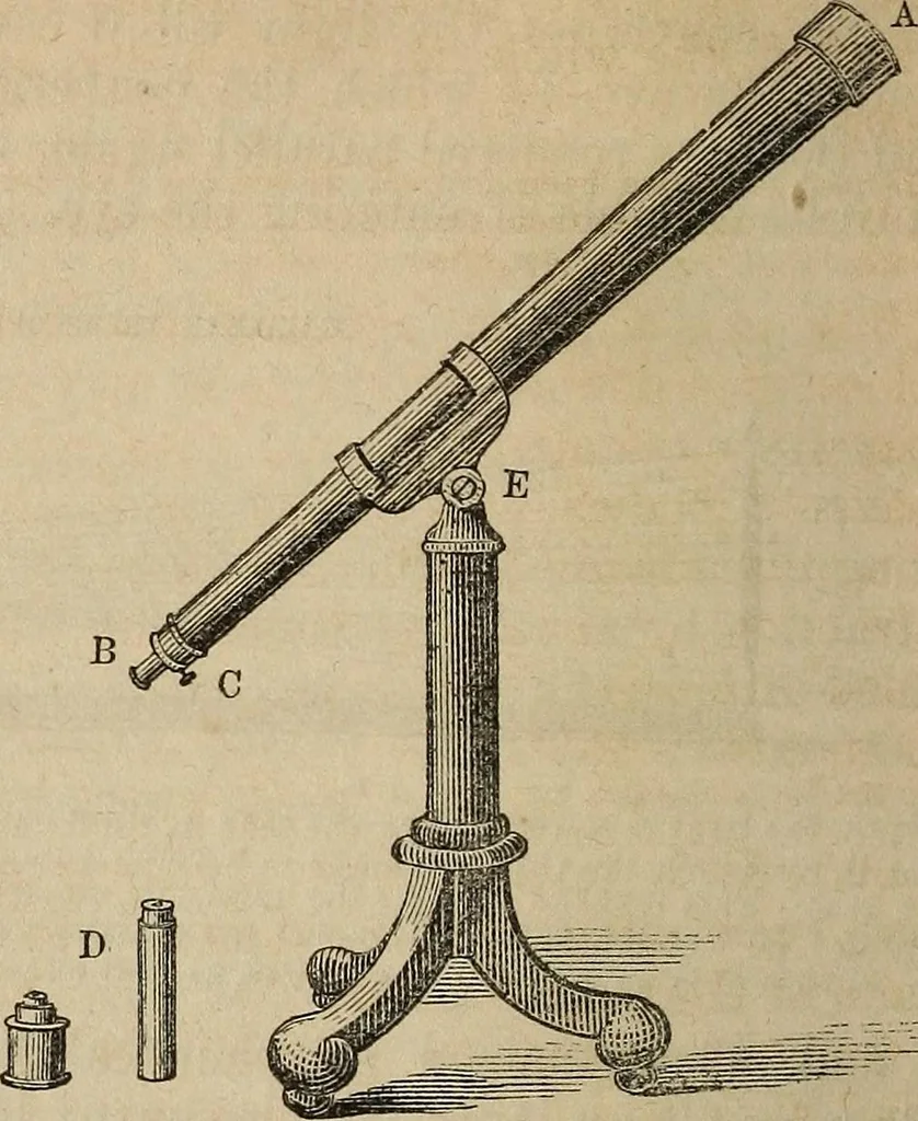 An illustration from The geography of the heavens, and class-book of astronomy:, 1858, leaf 317