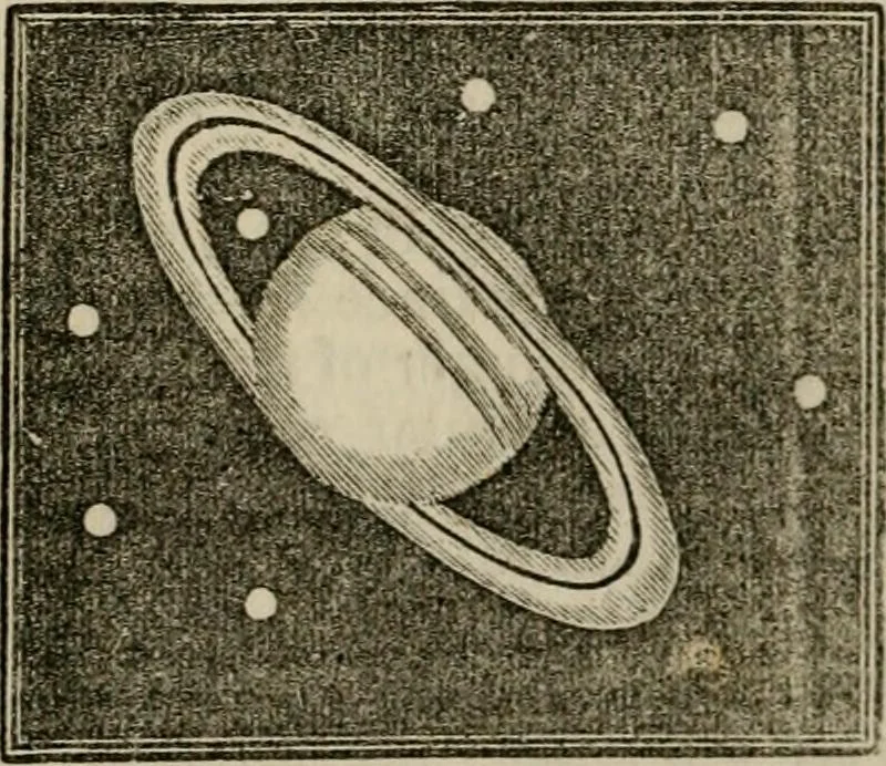 An illustration from The geography of the heavens, and class book of astronomy:, 1849, leaf 240