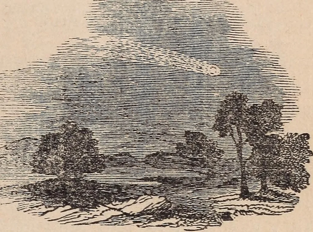 An illustration from The geography of the heavens and classbook of astronomy;, 1863, leaf 161