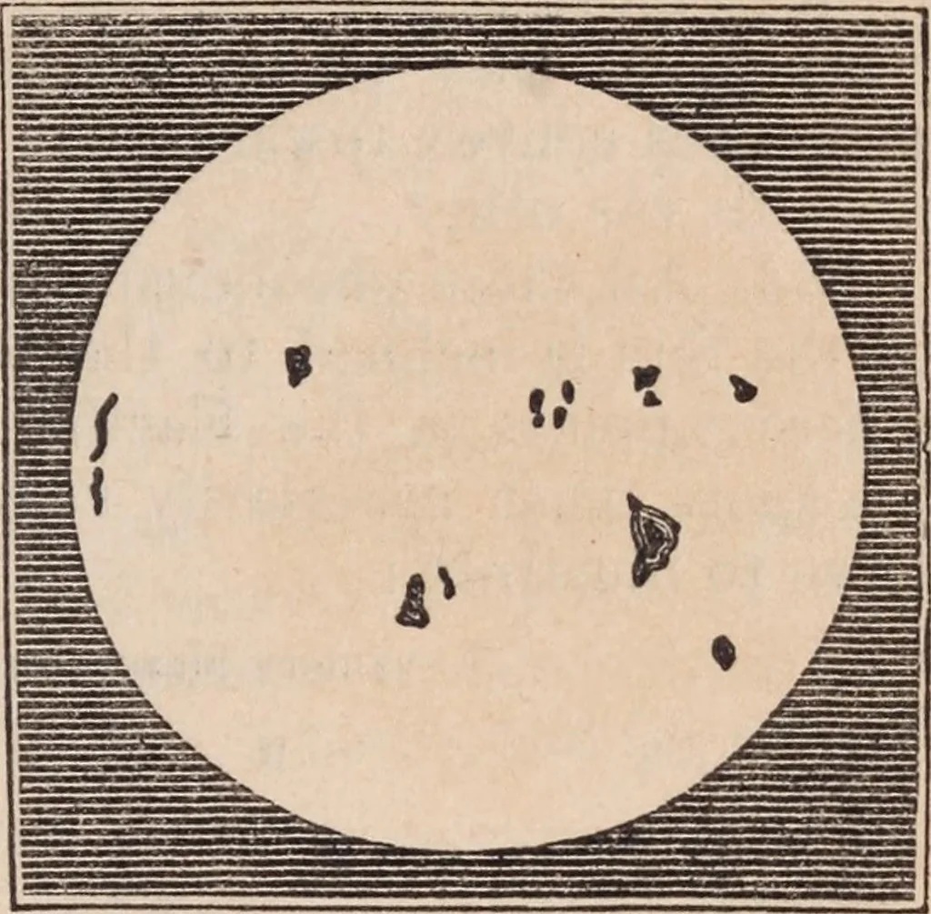 An illustration from The geography of the heavens and classbook of astronomy;, 1863, leaf 175