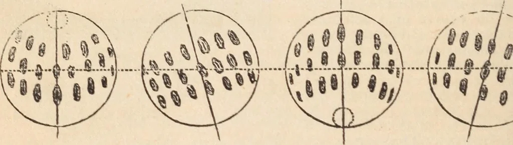An illustration from The geography of the heavens and classbook of astronomy;, 1863, leaf 176