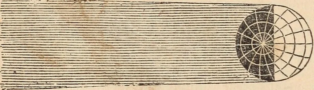An illustration from The geography of the heavens and classbook of astronomy;, 1863, leaf 218