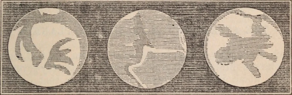 An illustration from The geography of the heavens and classbook of astronomy;, 1863, leaf 229
