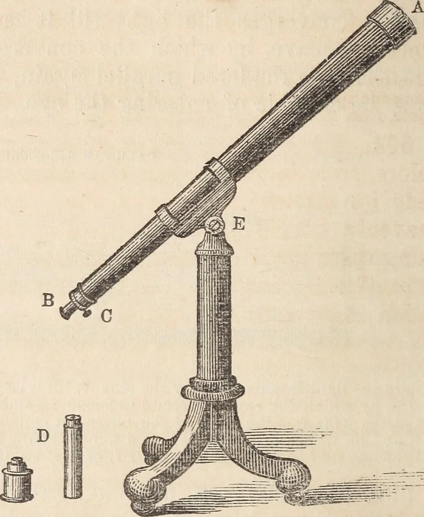 An illustration from The geography of the heavens and classbook of astronomy;, 1863, leaf 318
