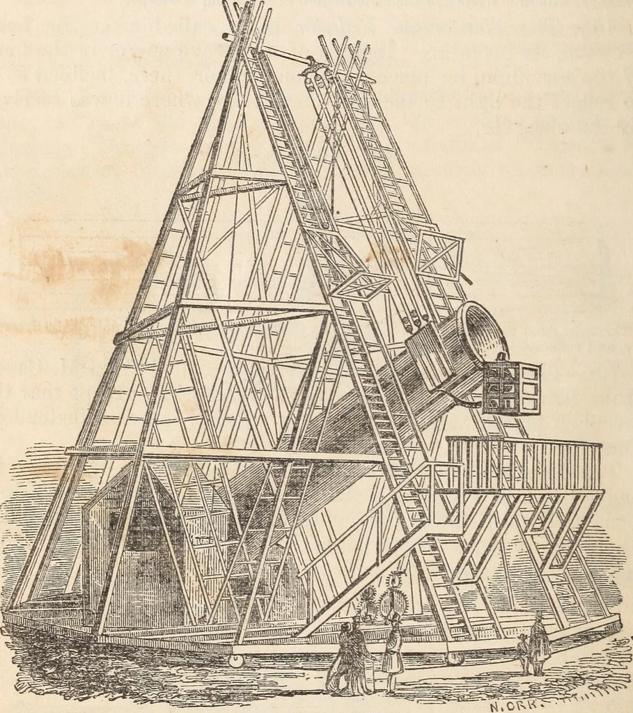 An illustration from The geography of the heavens and classbook of astronomy;, 1863, leaf 326