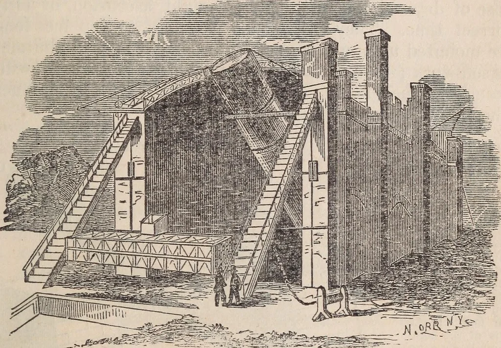 An illustration from The geography of the heavens and classbook of astronomy;, 1863, leaf 327