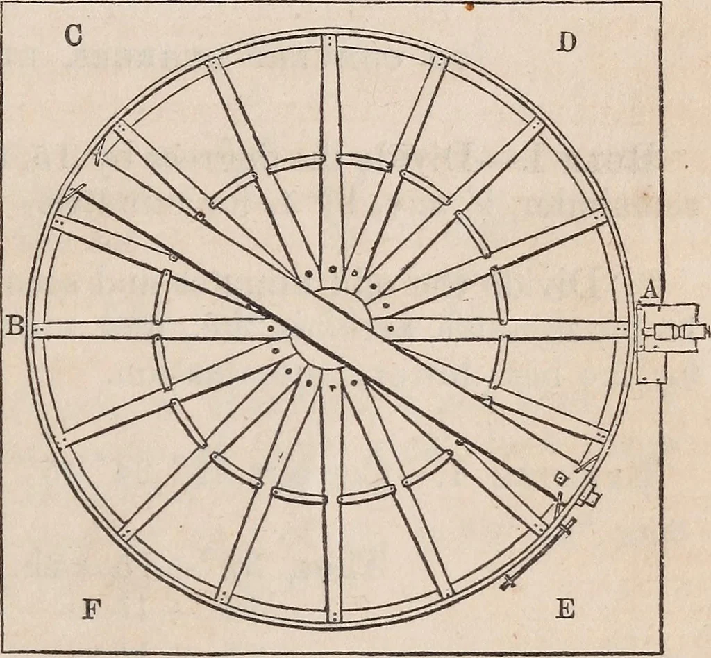 An illustration from The geography of the heavens and classbook of astronomy;, 1863, leaf 329