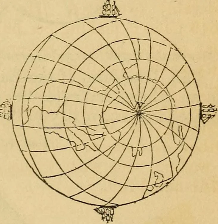 An illustration from The geography of the heavens : and class-book of astronomy : accompanied by a celestial atlas, 1860, leaf 196