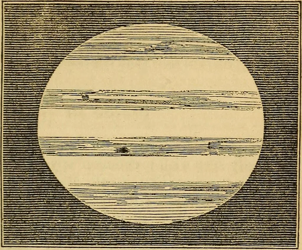 An illustration from The geography of the heavens : and class-book of astronomy : accompanied by a celestial atlas, 1860, leaf 238