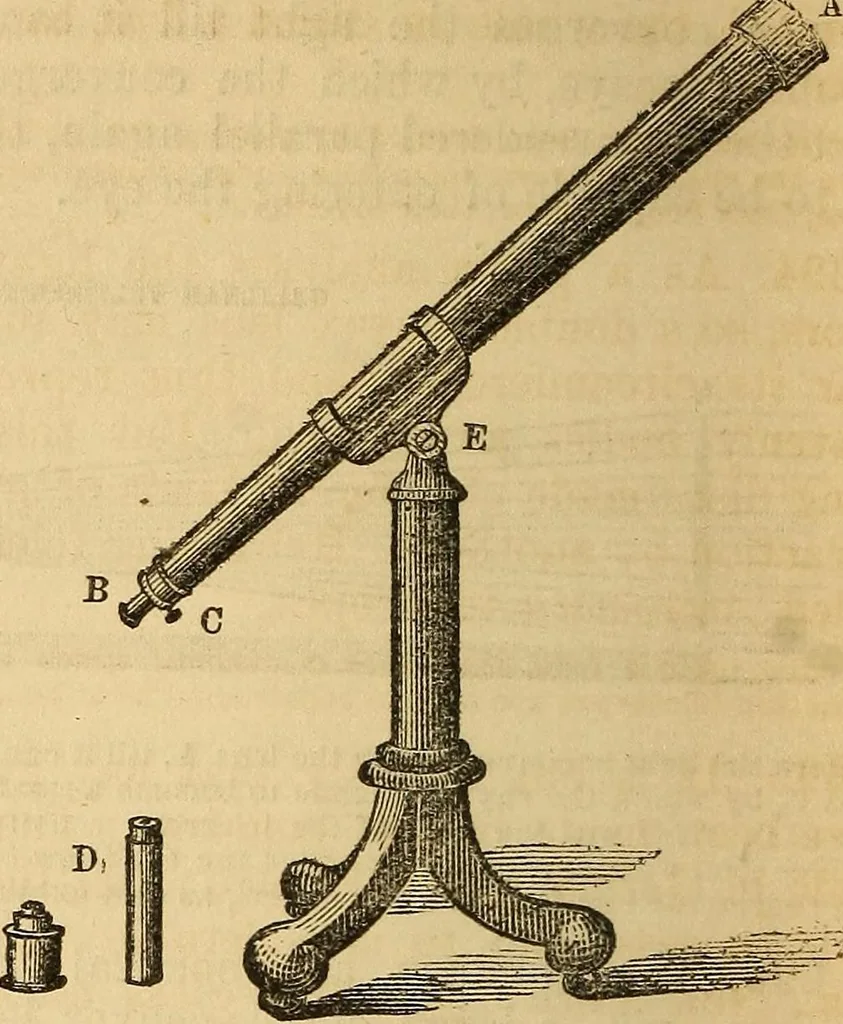An illustration from The geography of the heavens : and class-book of astronomy : accompanied by a celestial atlas, 1860, leaf 319