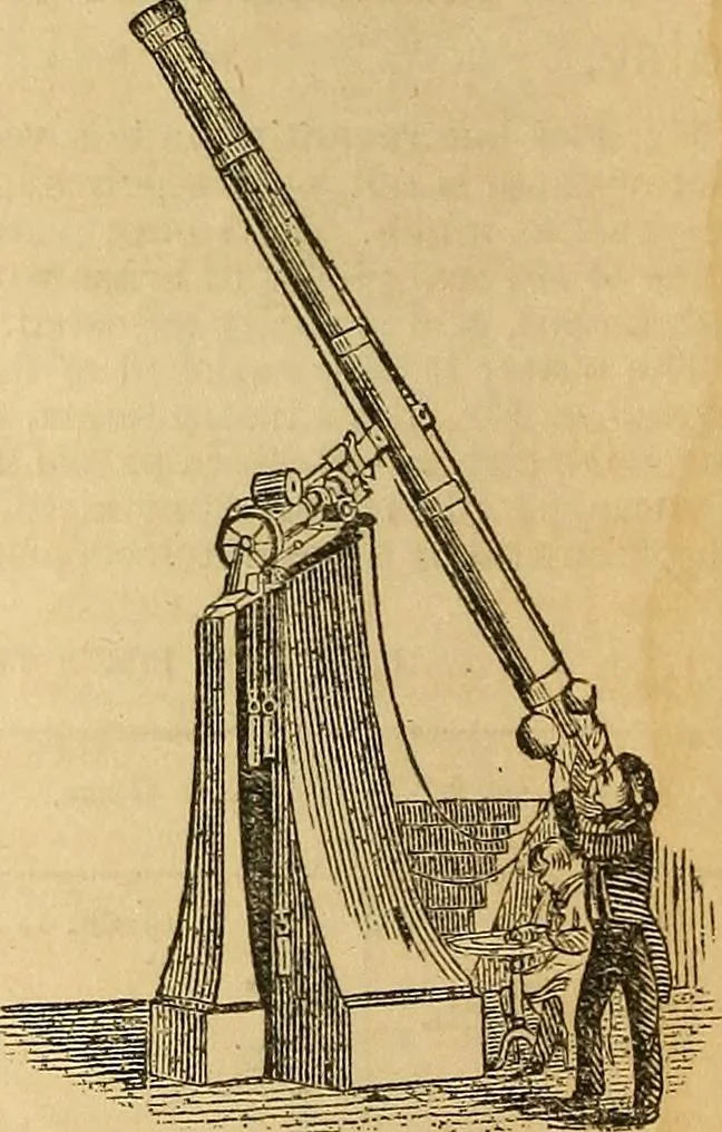 An illustration from The geography of the heavens : and class-book of astronomy : accompanied by a celestial atlas, 1860, leaf 321