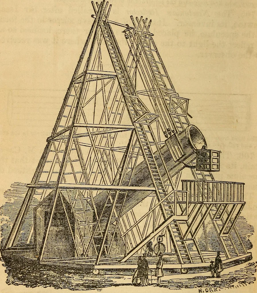 An illustration from The geography of the heavens : and class-book of astronomy : accompanied by a celestial atlas, 1860, leaf 327