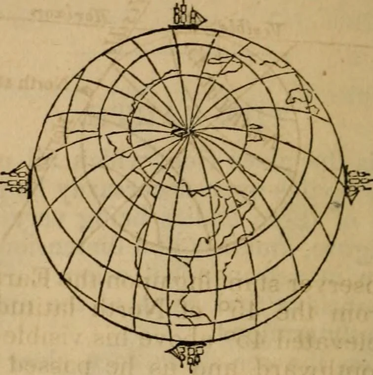 An illustration from The geography of the heavens, and class book of astronomy:, 1853, leaf 206