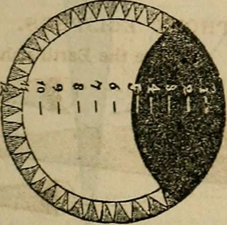 An illustration from The geography of the heavens, and class book of astronomy:, 1853, leaf 231
