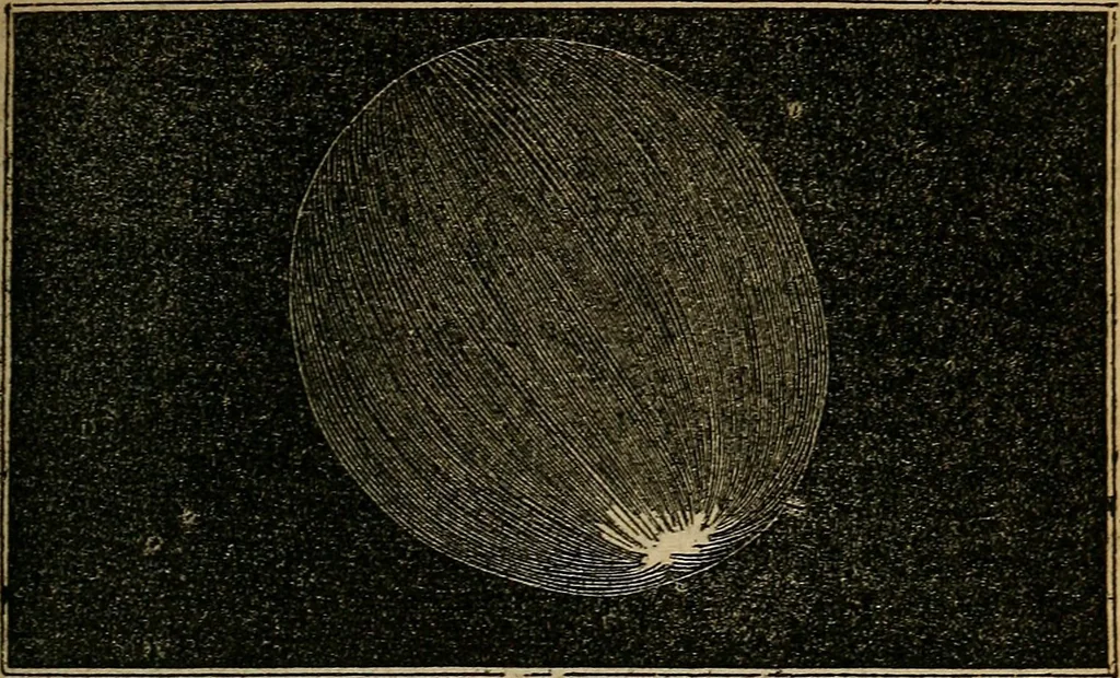 An illustration from The geography of the heavens, and class book of astronomy:, 1853, leaf 267