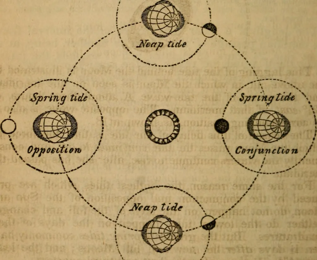 An illustration from The geography of the heavens, and class book of astronomy:, 1853, leaf 294