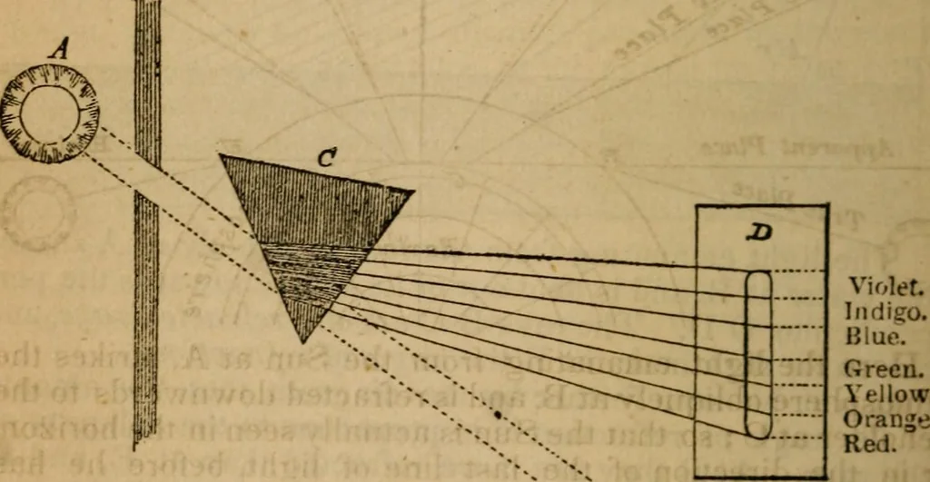 An illustration from The geography of the heavens, and class book of astronomy:, 1853, leaf 310