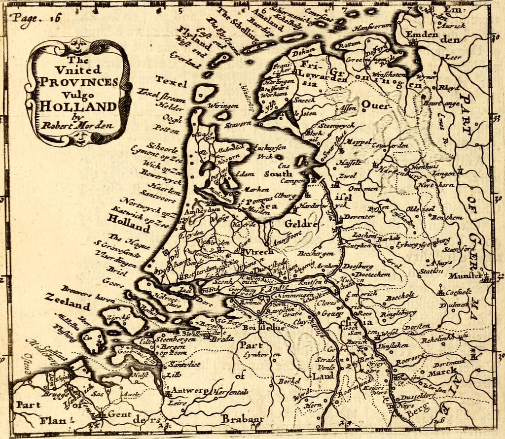 An illustration from Geography rectified; or, A description of the world, in all its kingdoms, provinces, countries ... As also their commodities, coins, weights, and measures, compared with those at London. Illustrated with seventy eight maps. The 3d ed., enl. To which is added a compleat geographical index to the whole, alphabetically digested. The whole work performed according to the more accurate observations and discoveries of modern authors, 1693, leaf 173