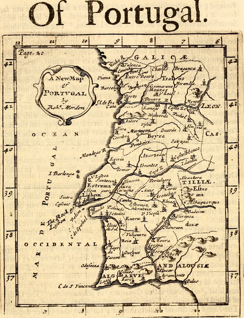 An illustration from Geography rectified; or, A description of the world, in all its kingdoms, provinces, countries ... As also their commodities, coins, weights, and measures, compared with those at London. Illustrated with seventy eight maps. The 3d ed., enl. To which is added a compleat geographical index to the whole, alphabetically digested. The whole work performed according to the more accurate observations and discoveries of modern authors, 1693, leaf 234