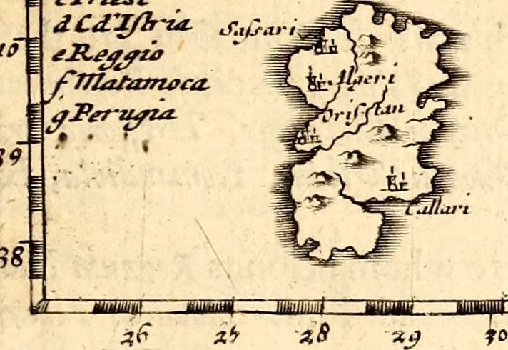 An illustration from Geography rectified; or, A description of the world, in all its kingdoms, provinces, countries ... As also their commodities, coins, weights, and measures, compared with those at London. Illustrated with seventy eight maps. The 3d ed., enl. To which is added a compleat geographical index to the whole, alphabetically digested. The whole work performed according to the more accurate observations and discoveries of modern authors, 1693, leaf 238