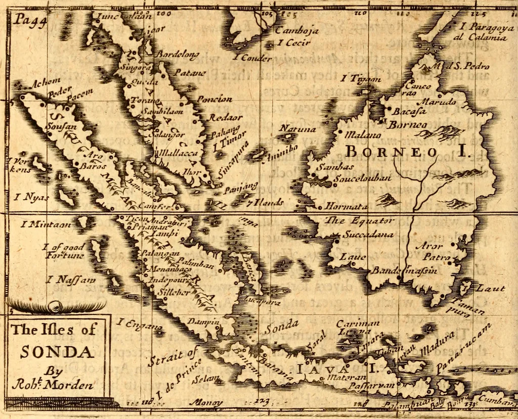 An illustration from Geography rectified; or, A description of the world, in all its kingdoms, provinces, countries ... As also their commodities, coins, weights, and measures, compared with those at London. Illustrated with seventy eight maps. The 3d ed., enl. To which is added a compleat geographical index to the whole, alphabetically digested. The whole work performed according to the more accurate observations and discoveries of modern authors, 1693, leaf 467