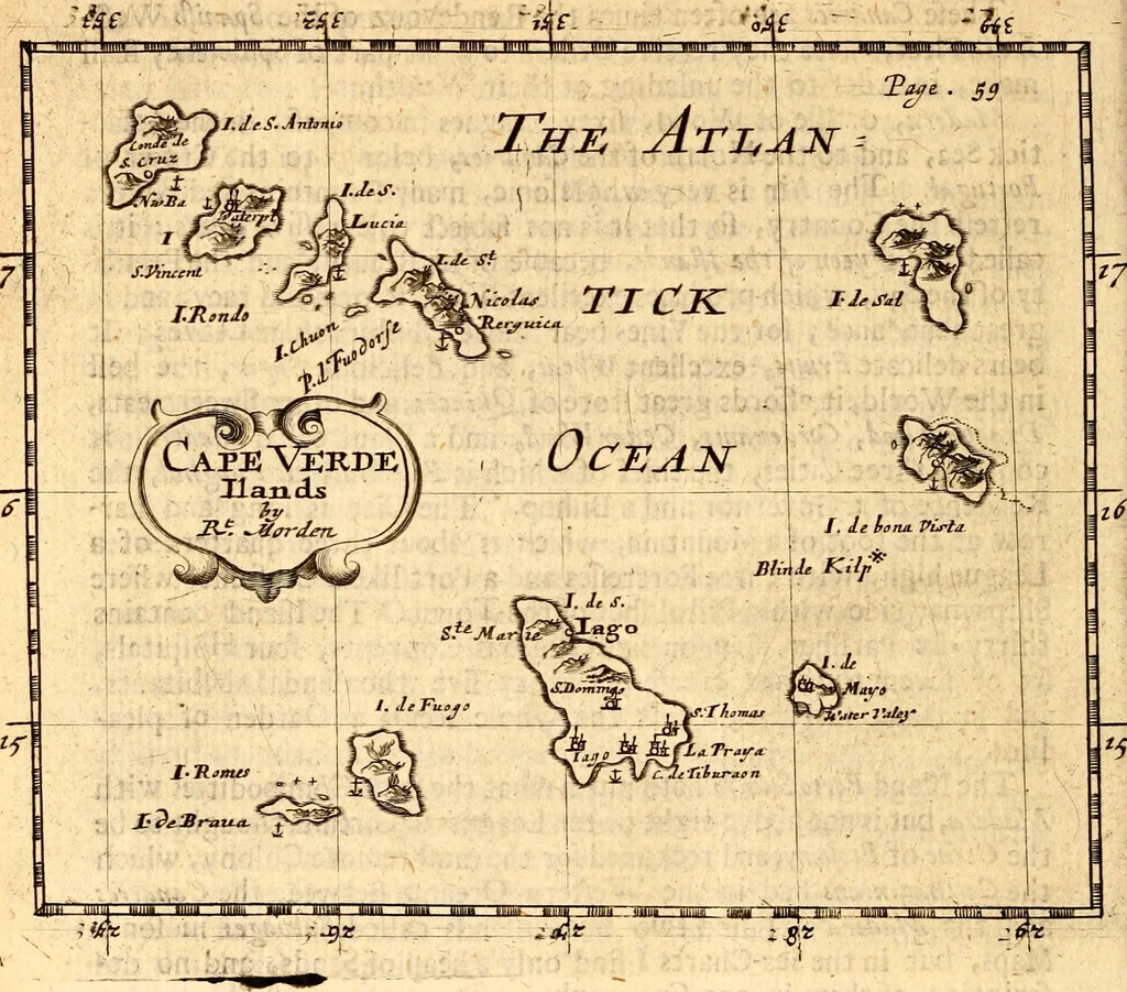 An illustration from Geography rectified; or, A description of the world, in all its kingdoms, provinces, countries ... As also their commodities, coins, weights, and measures, compared with those at London. Illustrated with seventy eight maps. The 3d ed., enl. To which is added a compleat geographical index to the whole, alphabetically digested. The whole work performed according to the more accurate observations and discoveries of modern authors, 1693, leaf 547