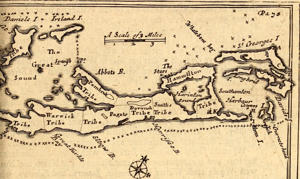 An illustration from Geography rectified; or, A description of the world, in all its kingdoms, provinces, countries ... As also their commodities, coins, weights, and measures, compared with those at London. Illustrated with seventy eight maps. The 3d ed., enl. To which is added a compleat geographical index to the whole, alphabetically digested. The whole work performed according to the more accurate observations and discoveries of modern authors, 1693, leaf 588