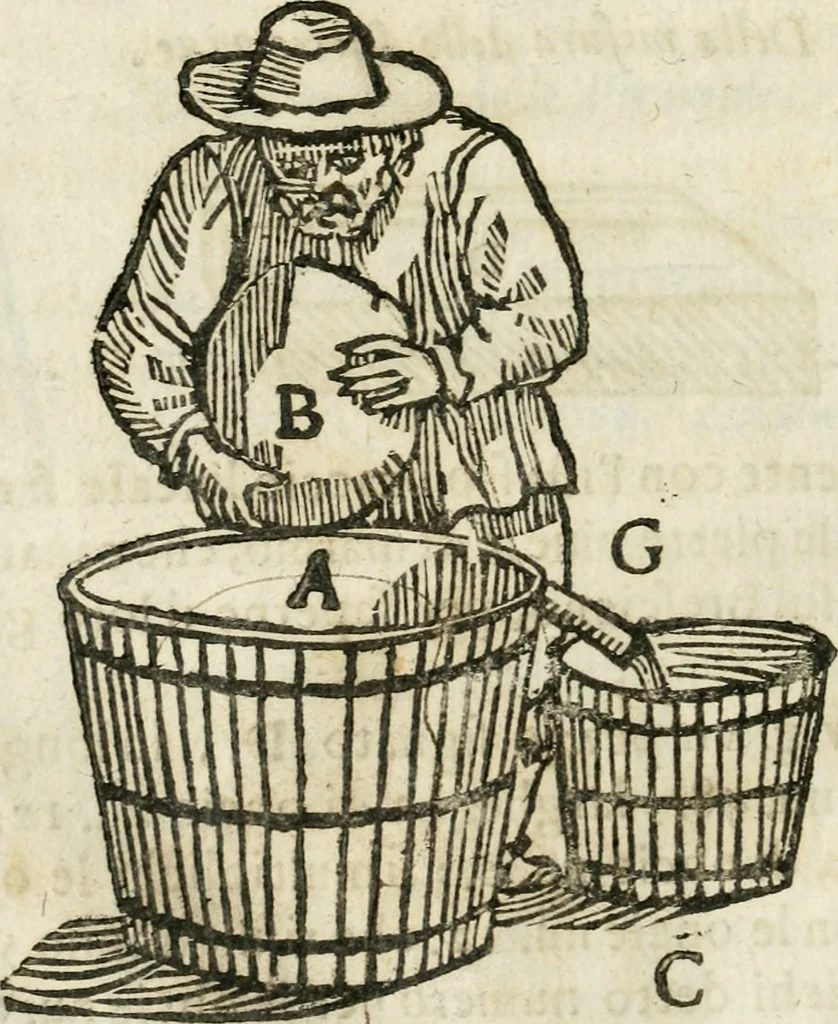 An illustration from Geometria famigliare, et instruttione practica, 1671, leaf 151