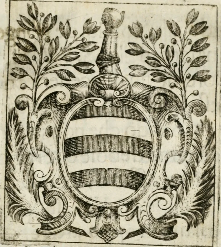 An illustration from Geometria famigliare, et instruttione practica, 1671, leaf 6