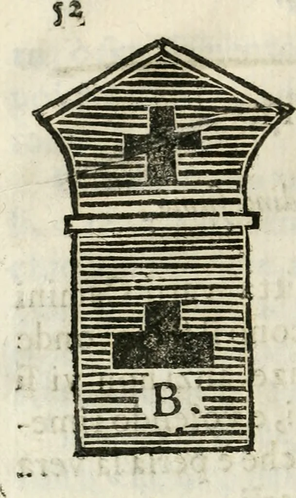 An illustration from Geometria famigliare, et instruttione practica, 1671, leaf 67