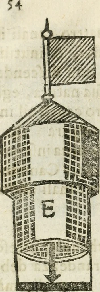 An illustration from Geometria famigliare, et instruttione practica, 1671, leaf 69