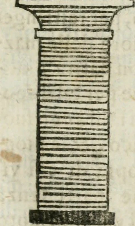 An illustration from Geometria famigliare, et instruttione practica, 1671, leaf 70