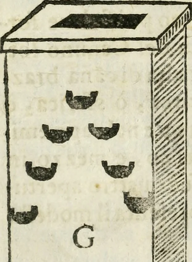 An illustration from Geometria famigliare, et instruttione practica, 1671, leaf 71