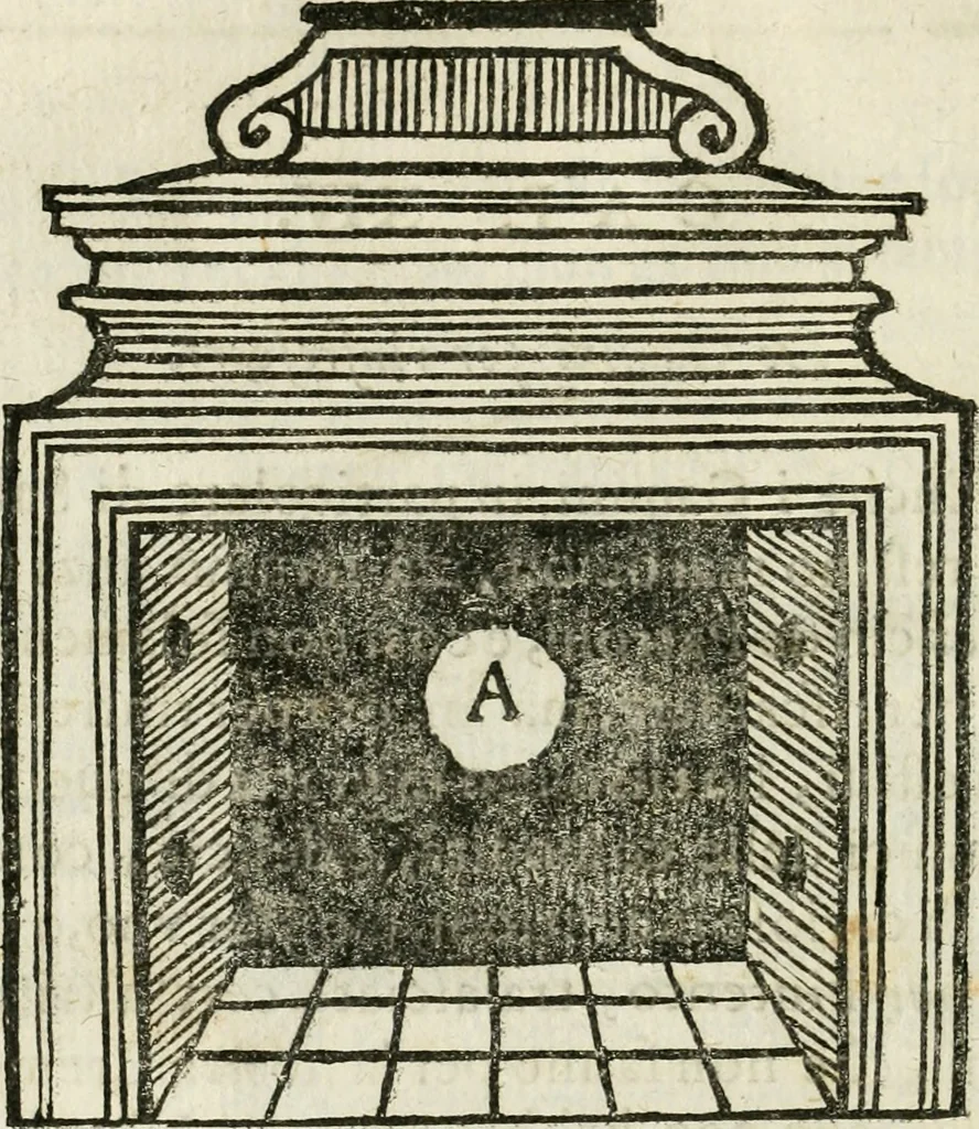 An illustration from Geometria famigliare, et instruttione practica, 1671, leaf 73