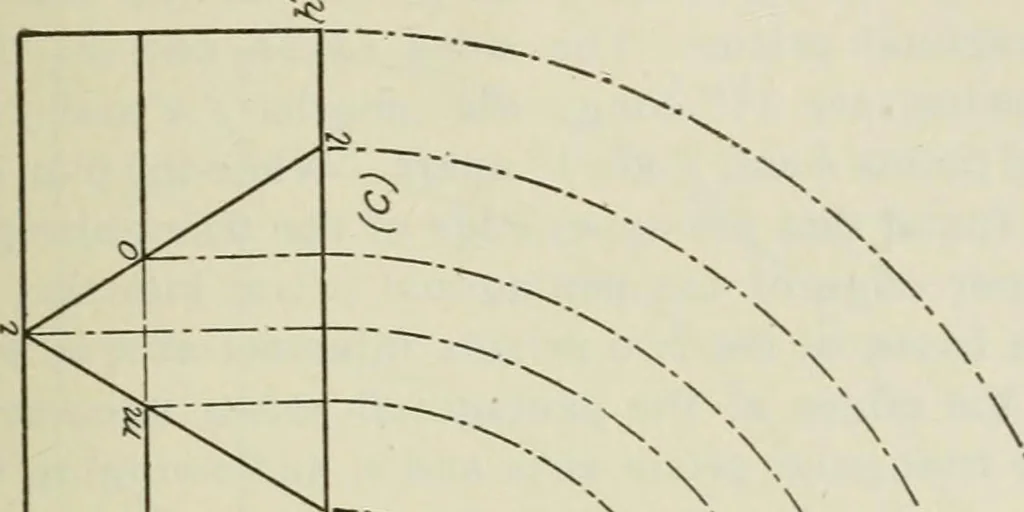 An illustration from Geometrical drawing, projection drawing, freehand and ornamental drawing, wash work and brush drawing, elementary perspective drawing, architectural drawing, 1921, leaf 116
