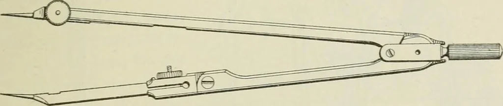 An illustration from Geometrical drawing, projection drawing, freehand and ornamental drawing, wash work and brush drawing, elementary perspective drawing, architectural drawing, 1921, leaf 28