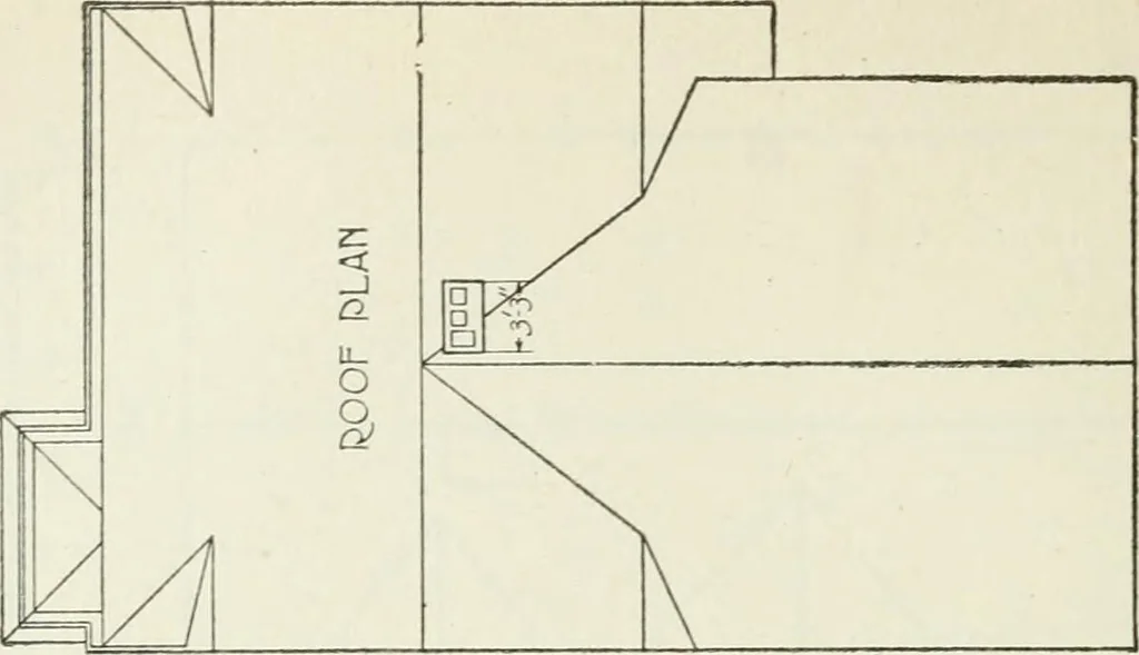 An illustration from Geometrical drawing, projection drawing, freehand and ornamental drawing, wash work and brush drawing, elementary perspective drawing, architectural drawing, 1921, leaf 369