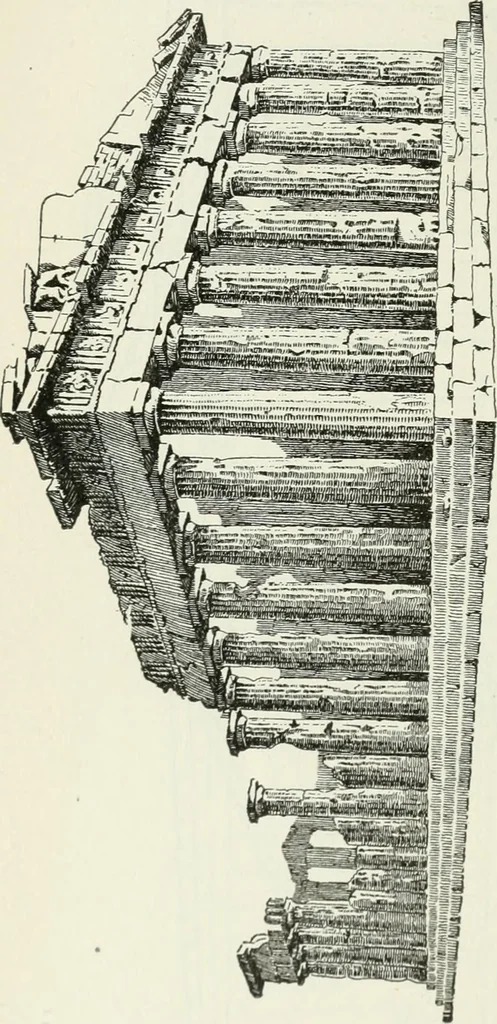 An illustration from Geometrical drawing, projection drawing, freehand and ornamental drawing, wash work and brush drawing, elementary perspective drawing, architectural drawing, 1921, leaf 377