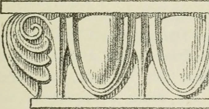 An illustration from Geometrical drawing, projection drawing, freehand and ornamental drawing, wash work and brush drawing, elementary perspective drawing, architectural drawing, 1921, leaf 412