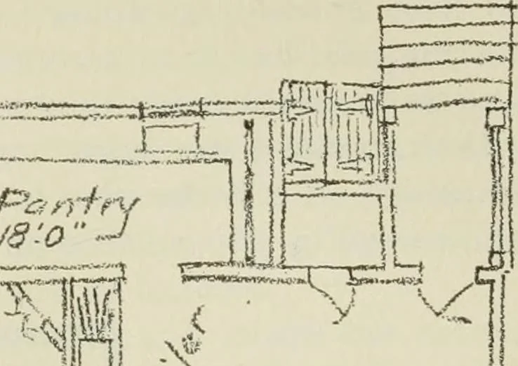 An illustration from Geometrical drawing, projection drawing, freehand and ornamental drawing, wash work and brush drawing, elementary perspective drawing, architectural drawing, 1921, leaf 474