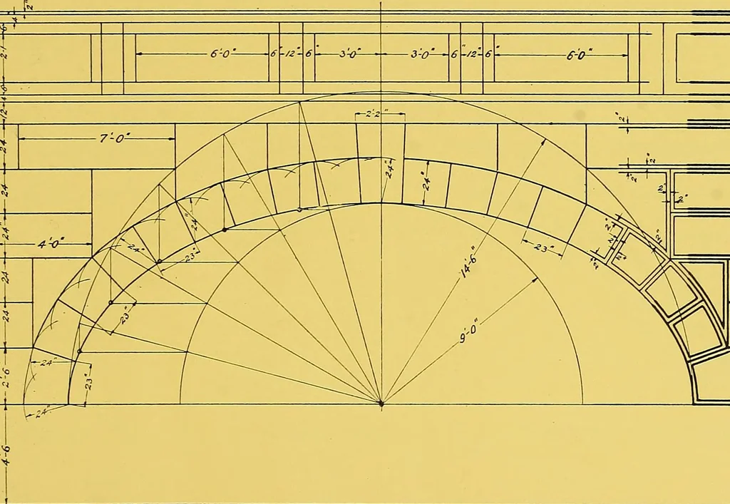 An illustration from Geometrical drawing; a collection of plates for practical use in elementary mechanical drawing, 1915, leaf 115