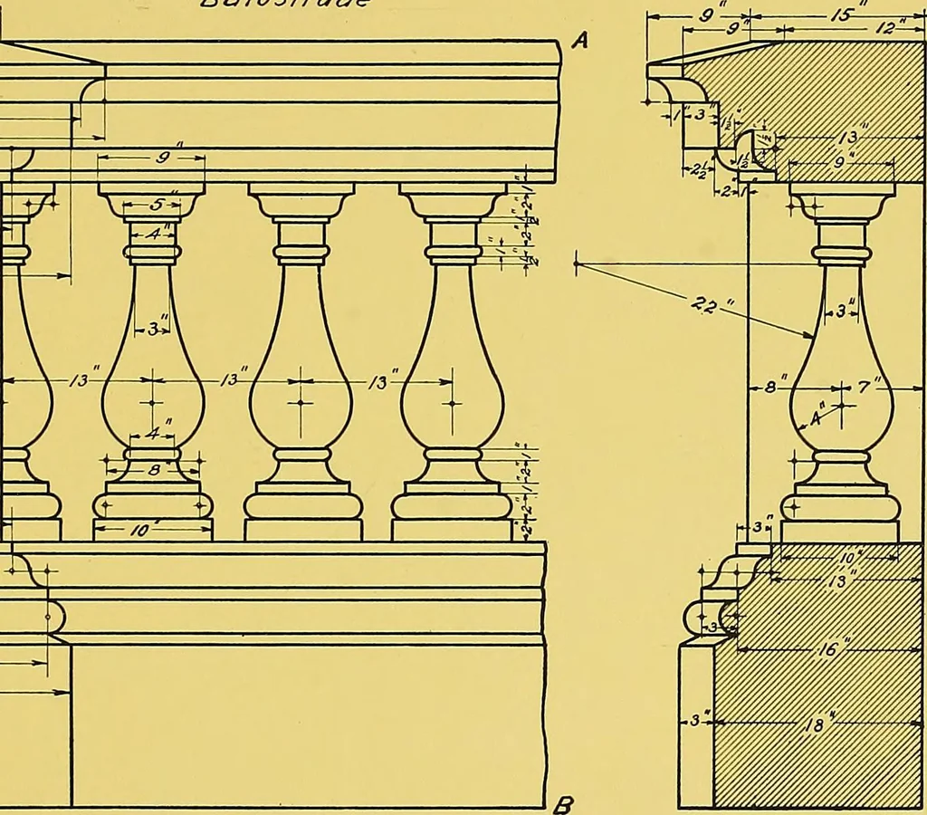 An illustration from Geometrical drawing; a collection of plates for practical use in elementary mechanical drawing, 1915, leaf 139