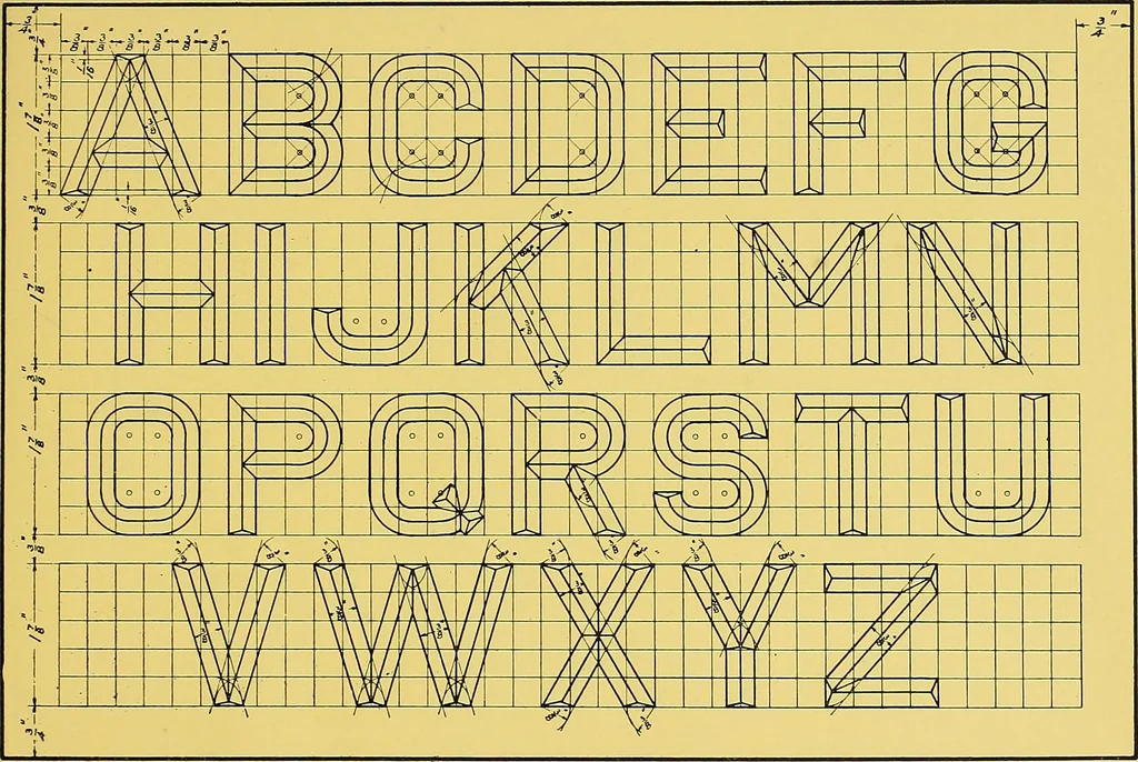 An illustration from Geometrical drawing; a collection of plates for practical use in elementary mechanical drawing, 1915, leaf 141