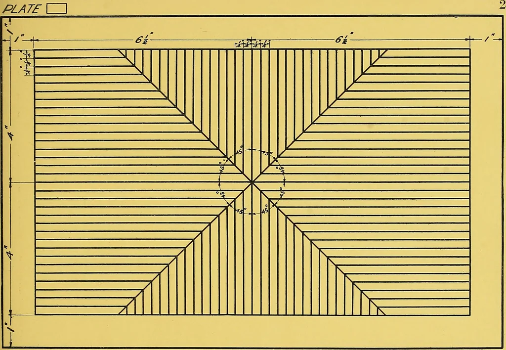 An illustration from Geometrical drawing; a collection of plates for practical use in elementary mechanical drawing, 1915, leaf 17