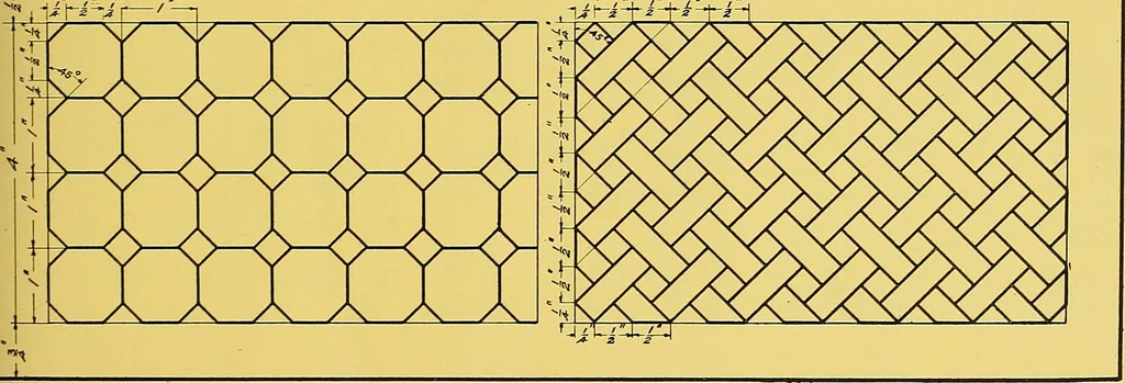 An illustration from Geometrical drawing; a collection of plates for practical use in elementary mechanical drawing, 1915, leaf 25