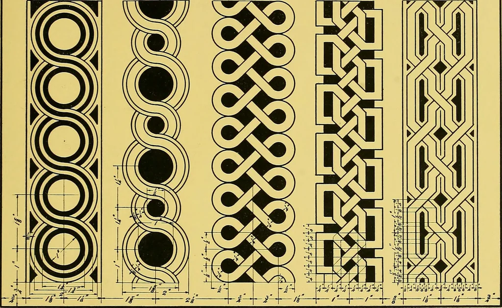 An illustration from Geometrical drawing; a collection of plates for practical use in elementary mechanical drawing, 1915, leaf 67