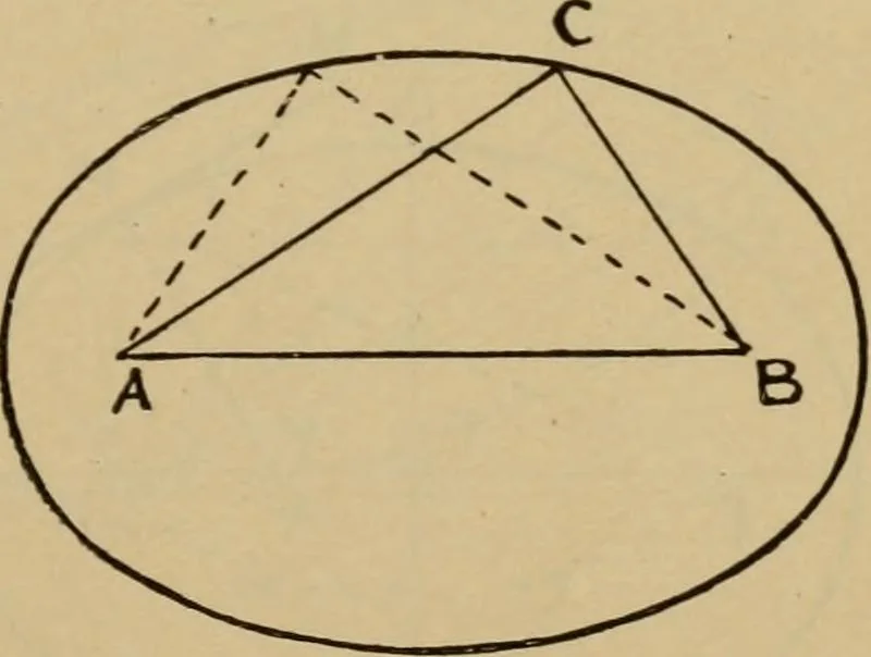An illustration from Geometrical drawing and design, 1913, leaf 123